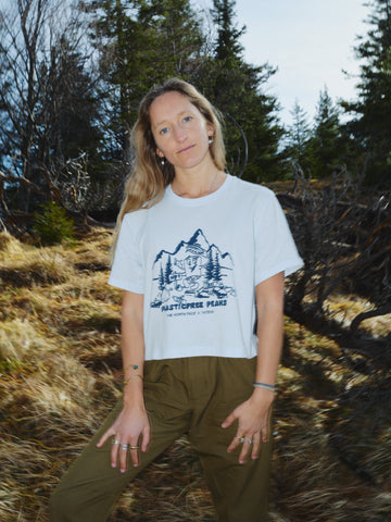 Exclusive: Nature Crop T- Shirt for Women by The North Face x Patron Plasticfree Peaks